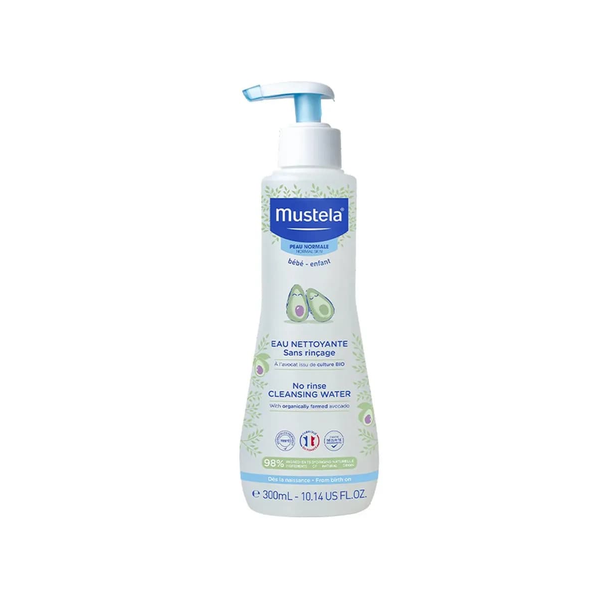 Mustela No-Rinse Baby Cleansing Water