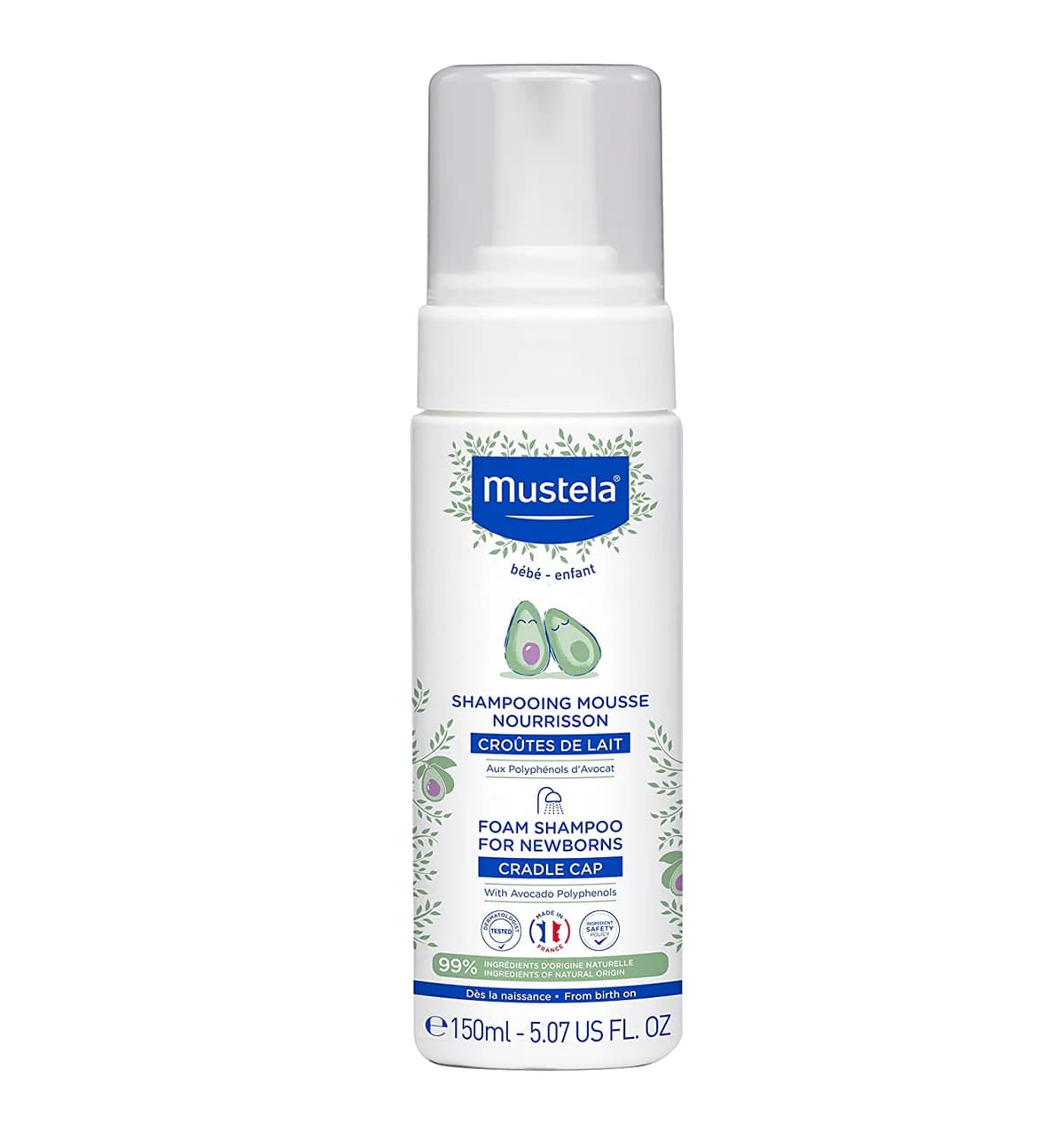 Mustela Shampooing Mousse Nourrisson