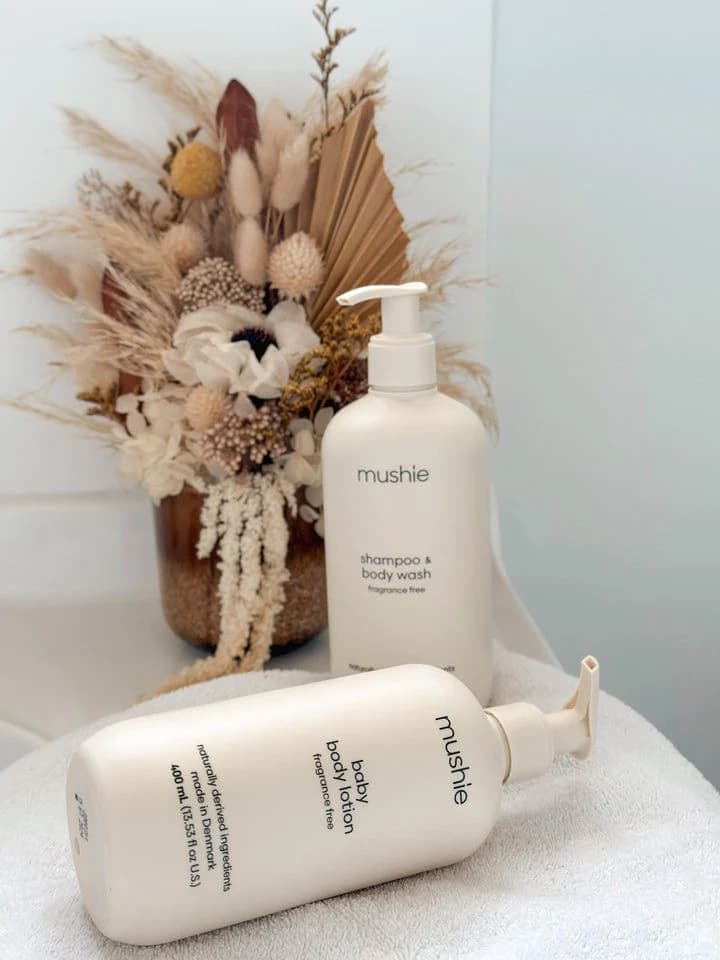 Mushie Baby Body Lotion (Fragrance Free)