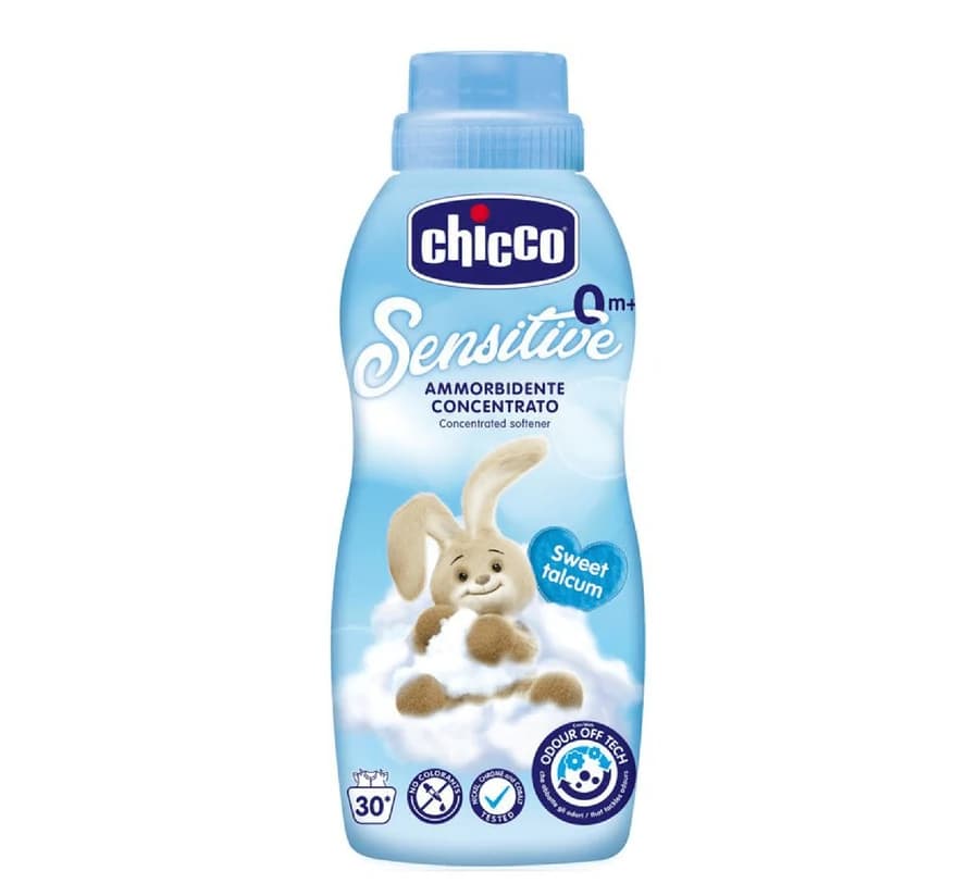 Chicco Sensitive Concentrated Softener Sweet Talcum 0m+